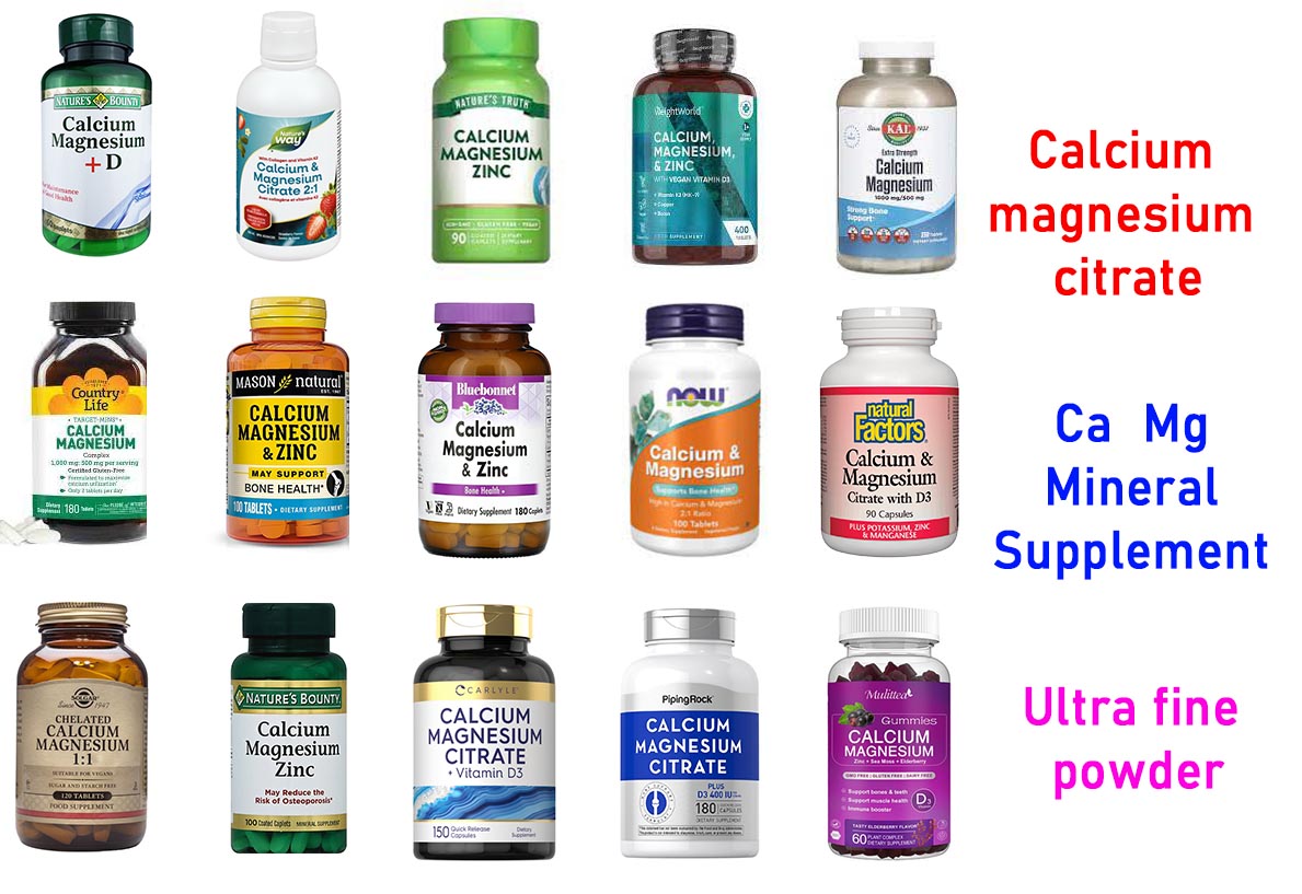 High-Quality Calcium Magnesium Citrate – Customizable Mineral Supplement for Bone and Muscle Health